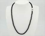 Dark Cultured<br>Pearl Necklace<br>6.0 - 6.5 mm
