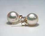 Pearl Earrings<br>South Sea Fire<br>8.0 - 8.5 mm