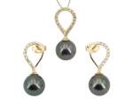 Exclusive<br>Tahitian Pearls<br>8.0 - 9.0 mm