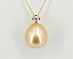 Large Golden<br>South Sea Pearls<br>12.0 - 13.0 mm