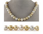 Multicolour pearl necklace at SelecTraders