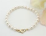 White Pearl<br>Bracelets<br>6.5 - 7.0 mm