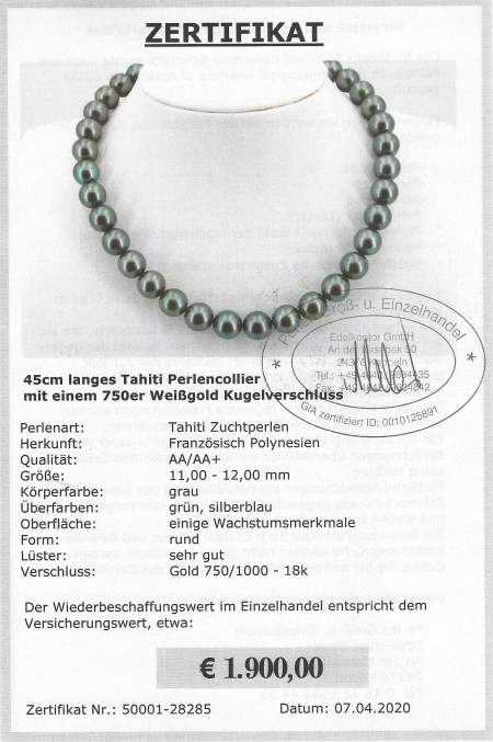 Tahitian Pearl Necklace at Selectraders