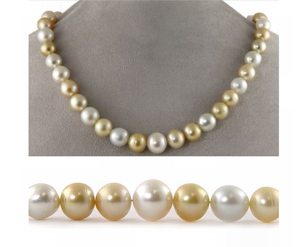 Multi Colour Pearl Necklace at Selectraders